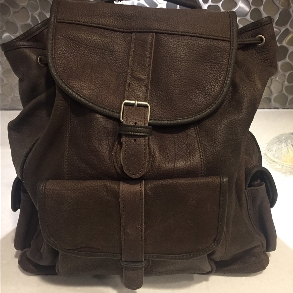 Men’s Leather Backpack